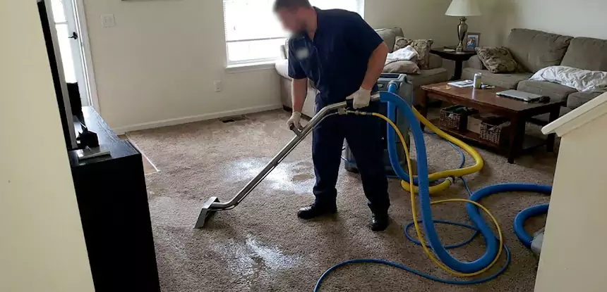 Flooded Basement Carpet Cleanup Mount Berry
